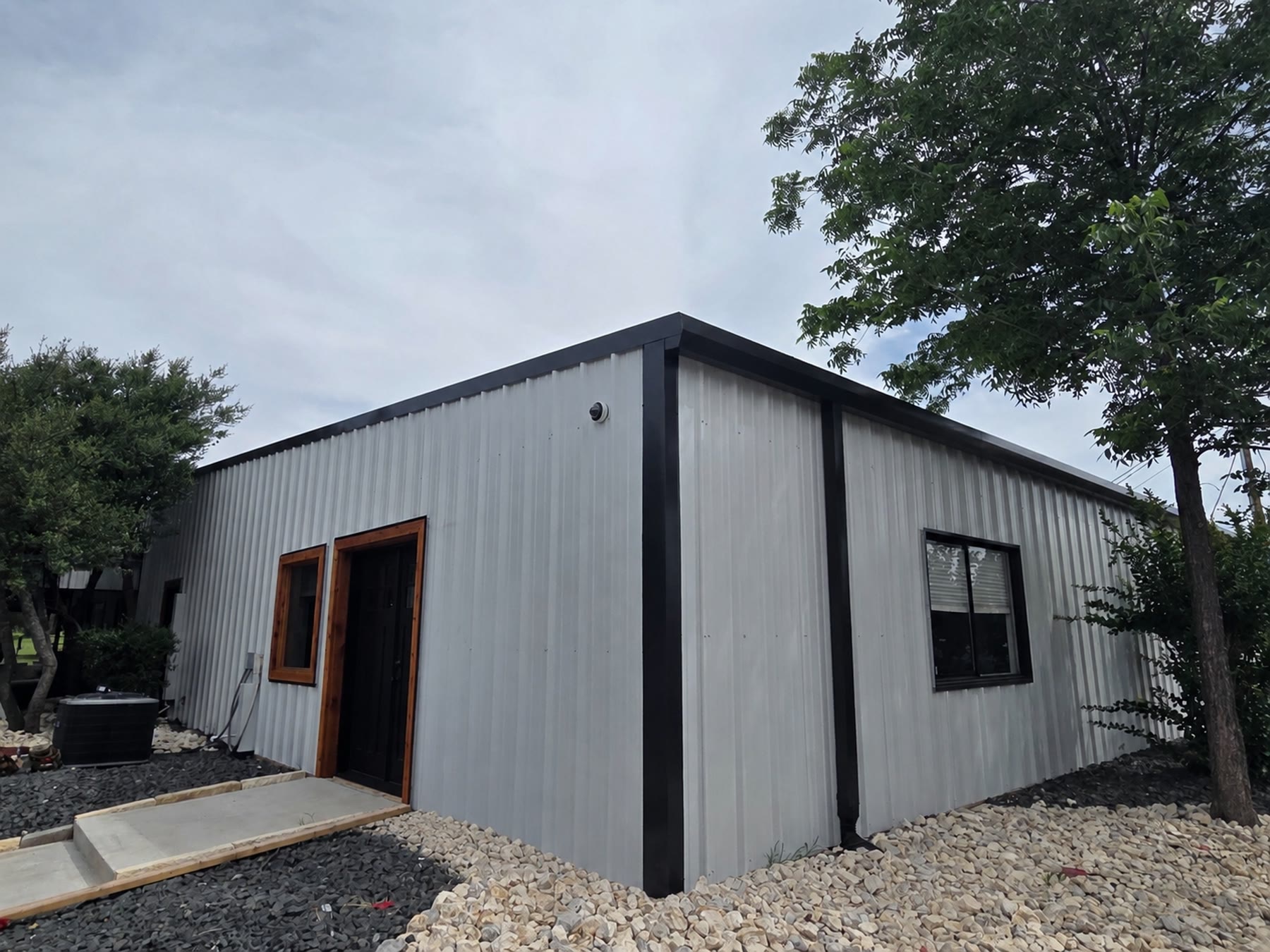 Custom metal building
