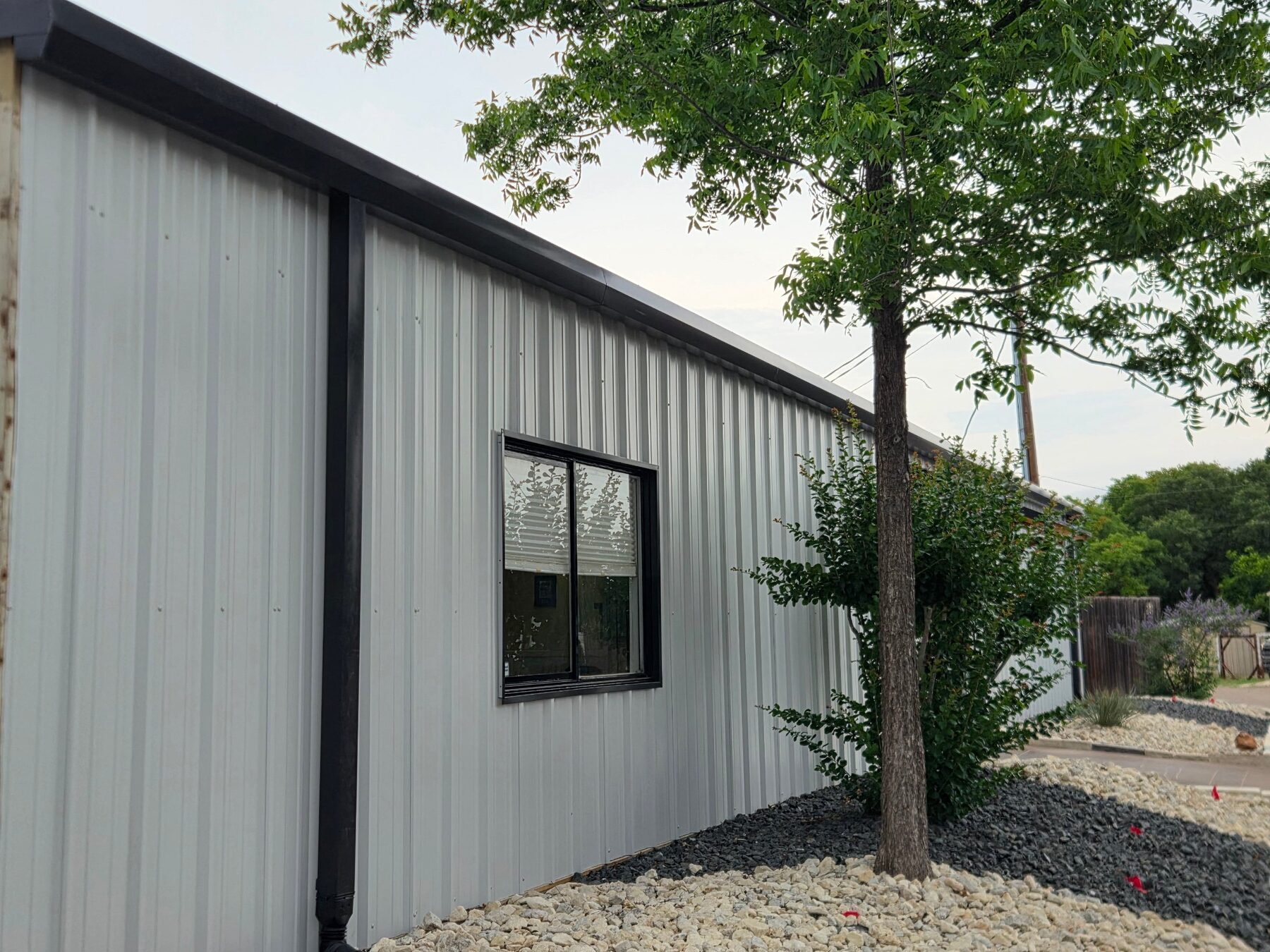 Modern metal siding
